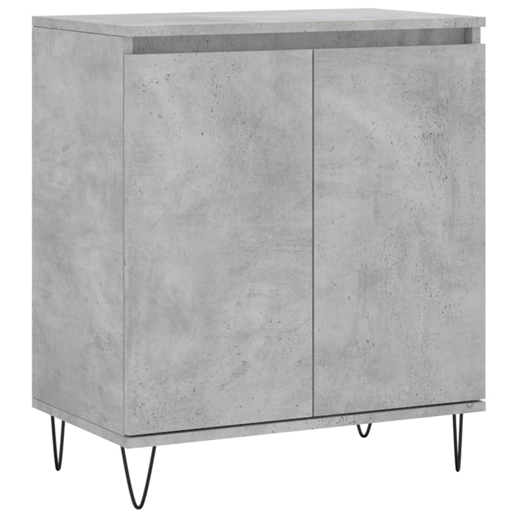 Buffet Gris béton 60x35x70 cm Bois d'ingénierie - XIOS