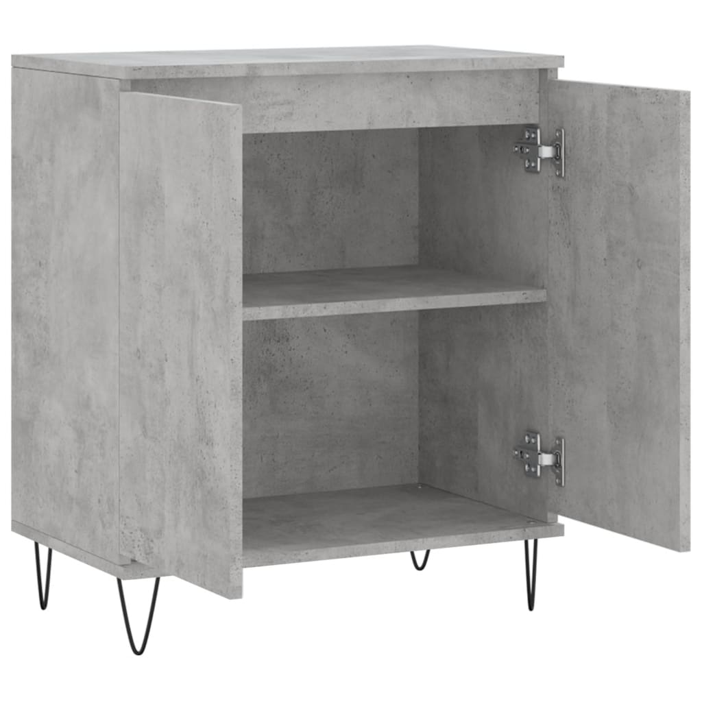 Buffet Gris béton 60x35x70 cm Bois d'ingénierie - XIOS