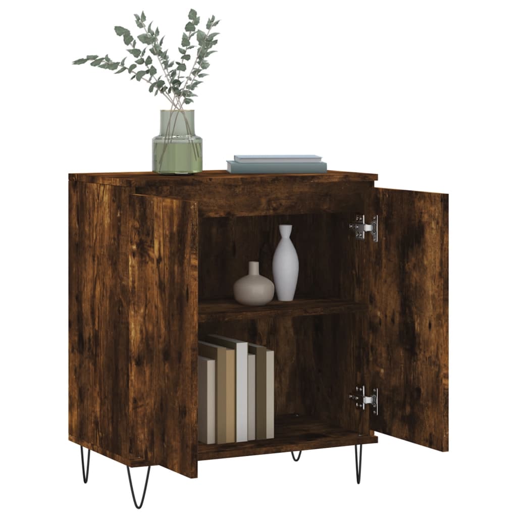 Buffet Chêne fumé 60x35x70 cm Bois d'ingénierie - XIOS