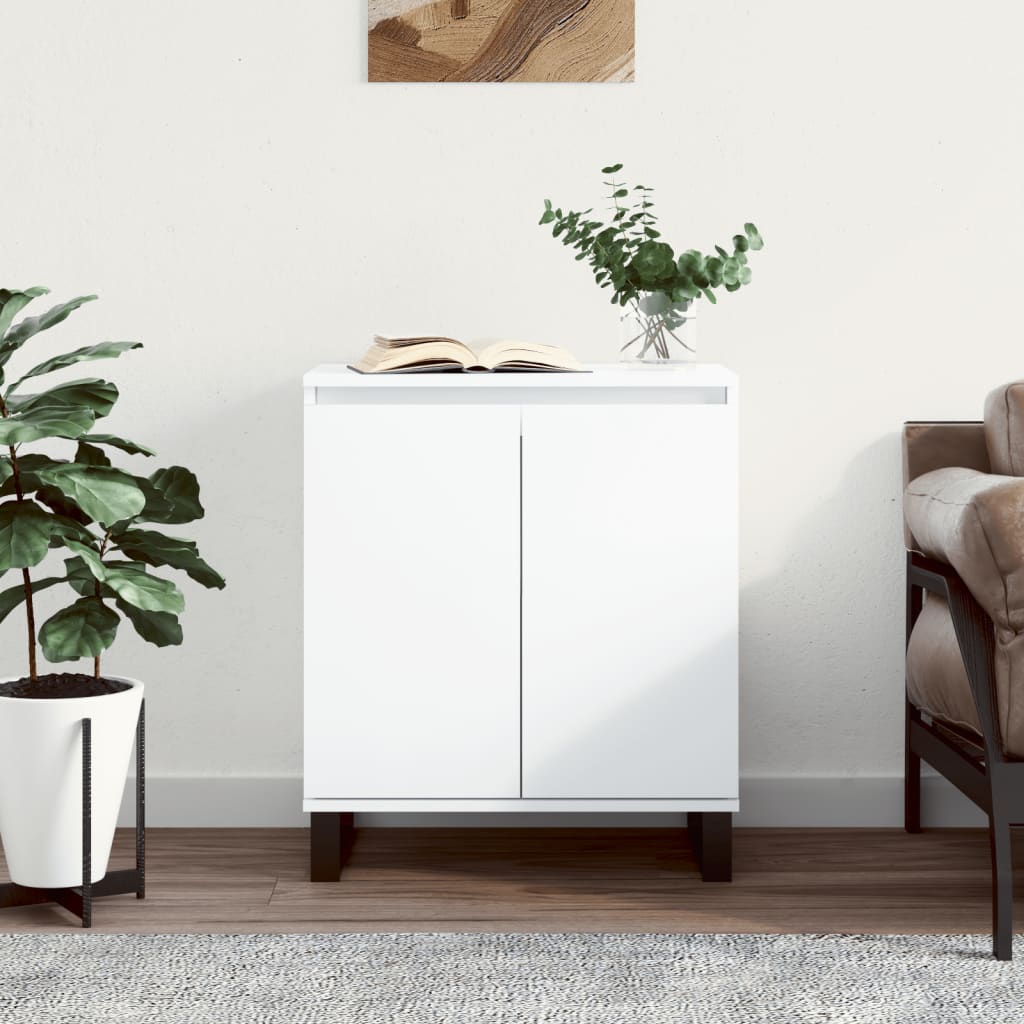 Buffet Blanc 60x35x70 cm Bois d'ingénierie - XIOS