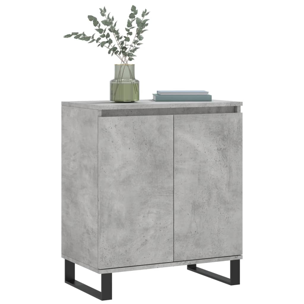 Buffet Gris béton 60x35x70 cm Bois d'ingénierie - XIOS