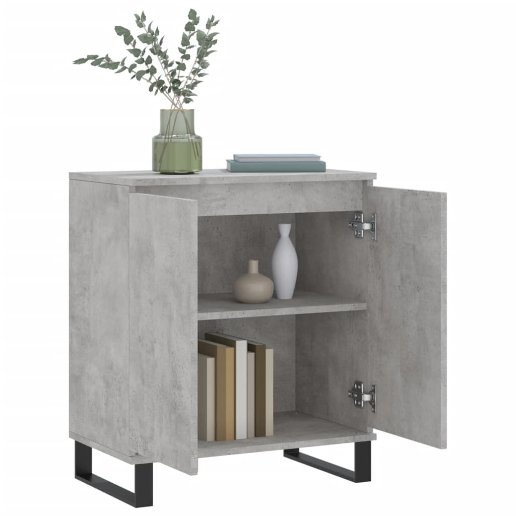 Buffet Gris béton 60x35x70 cm Bois d'ingénierie - XIOS