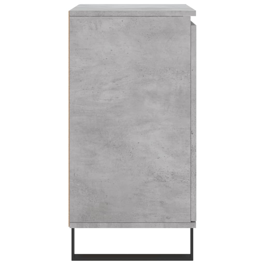 Buffet Gris béton 60x35x70 cm Bois d'ingénierie - XIOS
