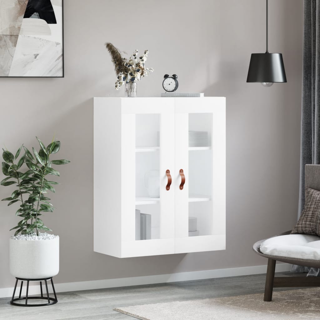 Armoire murale blanc 69,5x34x90 cm - XIOS