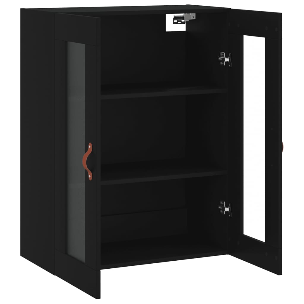 Armoire murale noir 69,5x34x90 cm - XIOS