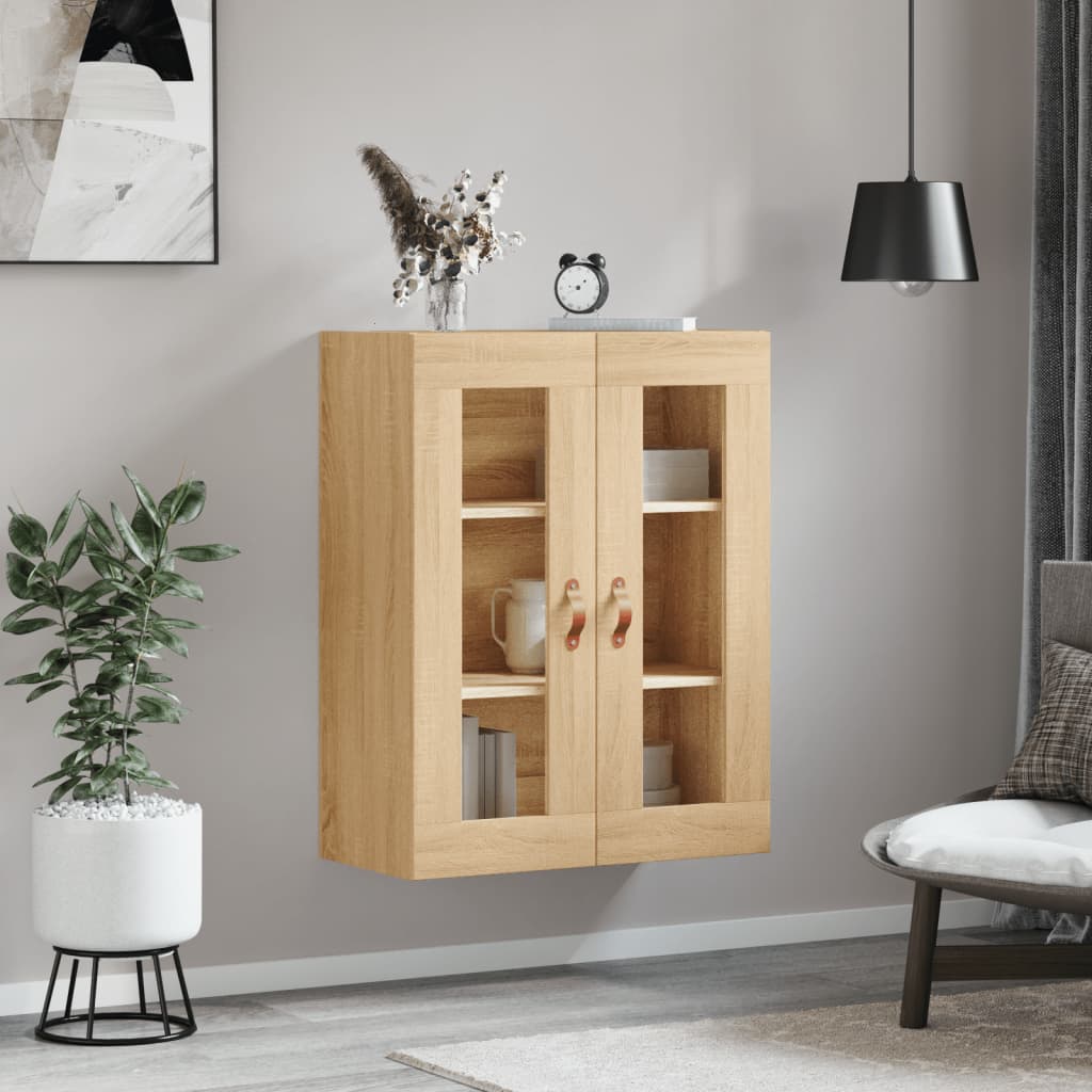 Armoire murale chêne sonoma 69,5x34x90 cm - XIOS