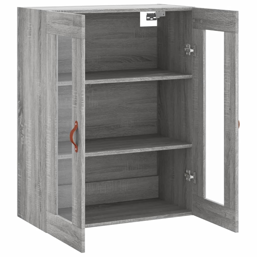 Armoire murale sonoma gris 69,5x34x90 cm - XIOS