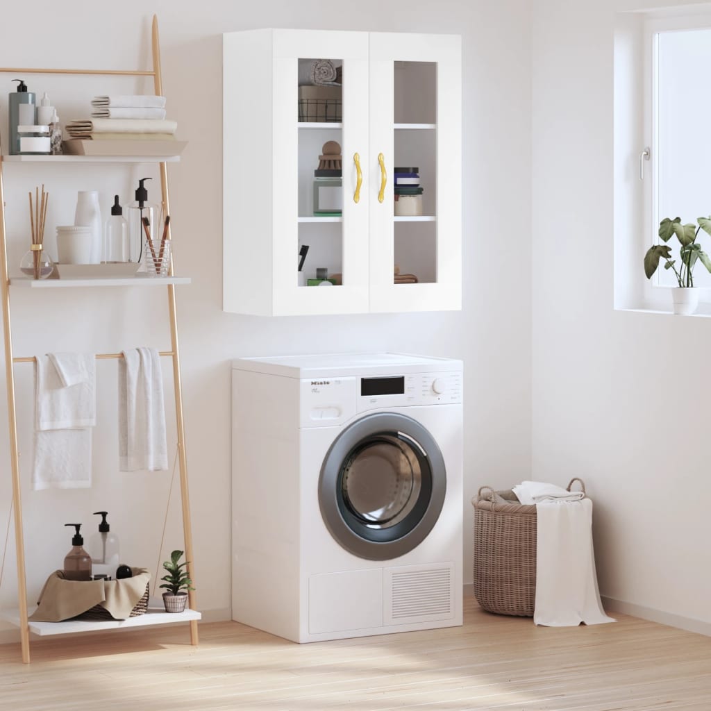 Armoire murale blanc 69,5x34x90 cm - XIOS