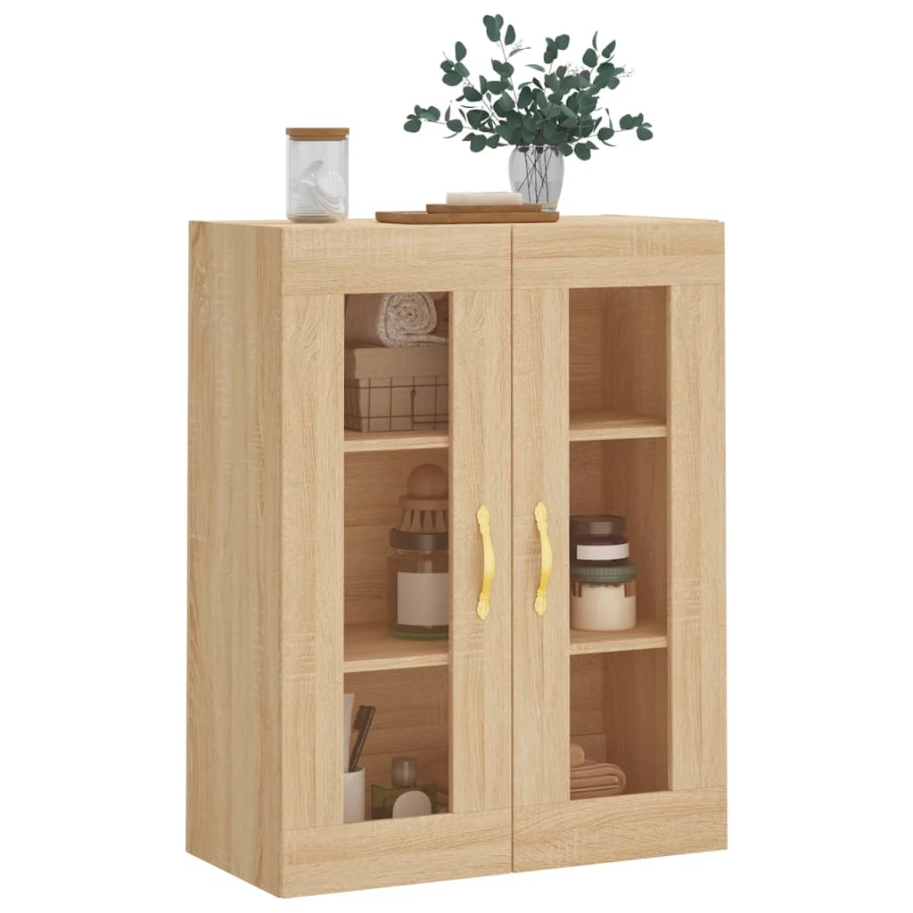 Armoire murale chêne sonoma 69,5x34x90 cm - XIOS