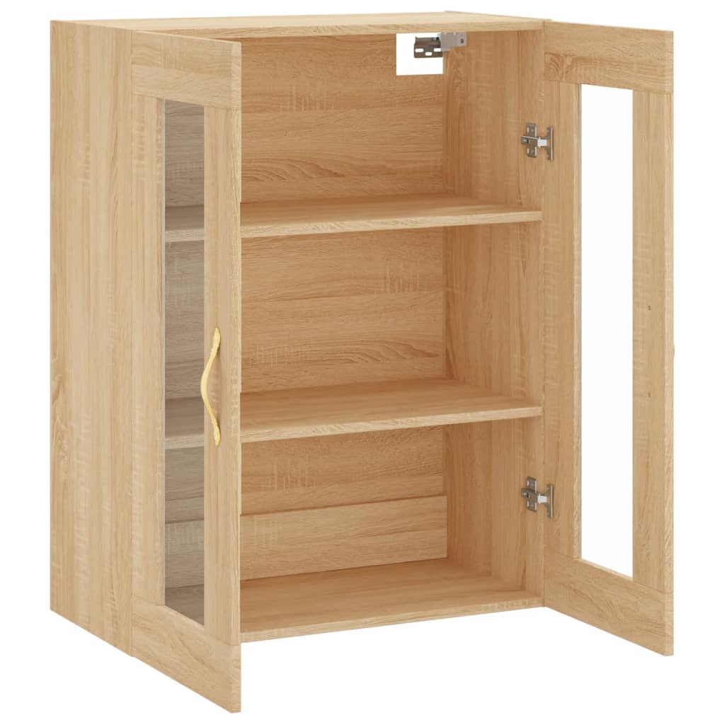 Armoire murale chêne sonoma 69,5x34x90 cm - XIOS