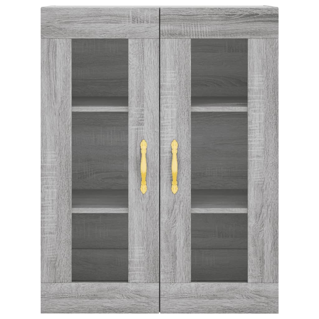 Armoire murale sonoma gris 69,5x34x90 cm - XIOS