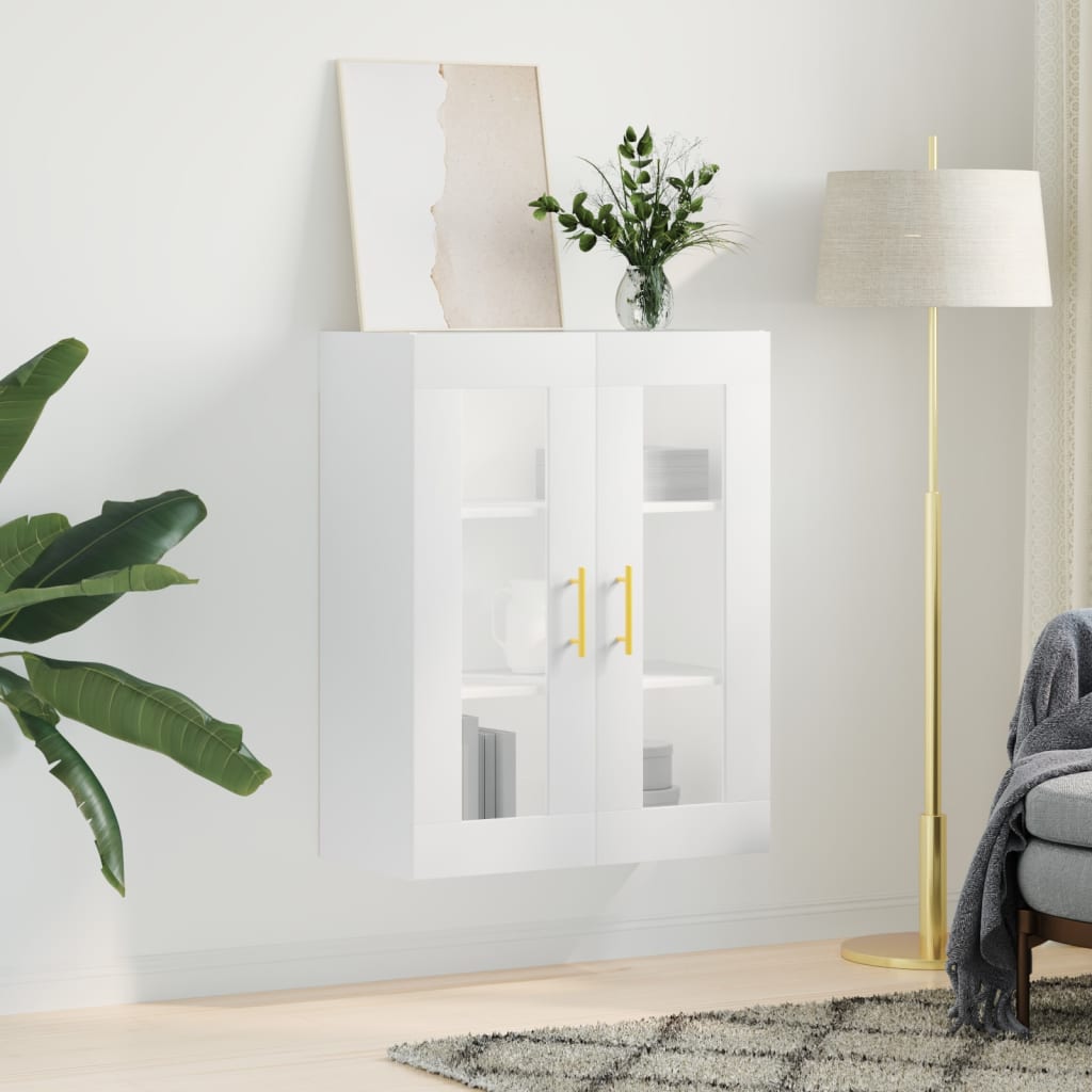 Armoire murale blanc 69,5x34x90 cm - XIOS