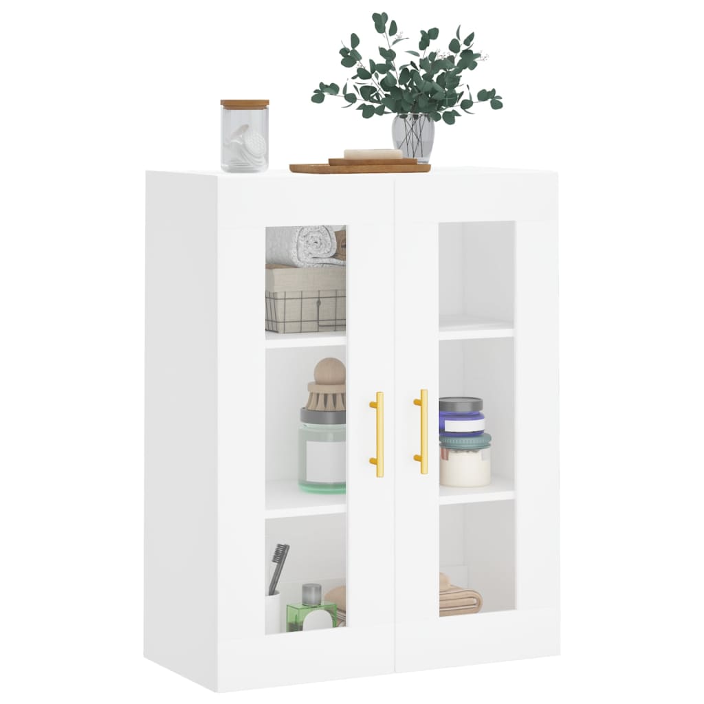 Armoire murale blanc 69,5x34x90 cm - XIOS