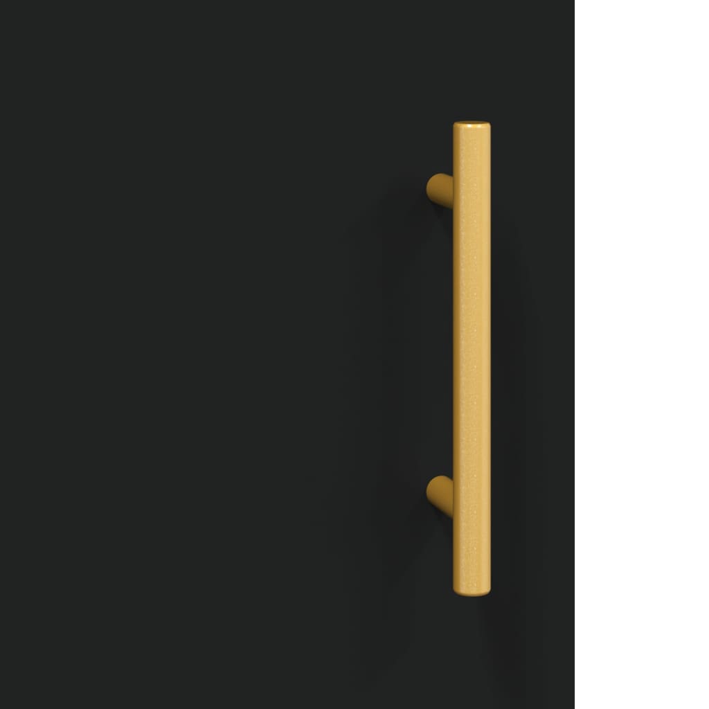 Armoire murale noir 69,5x34x90 cm - XIOS