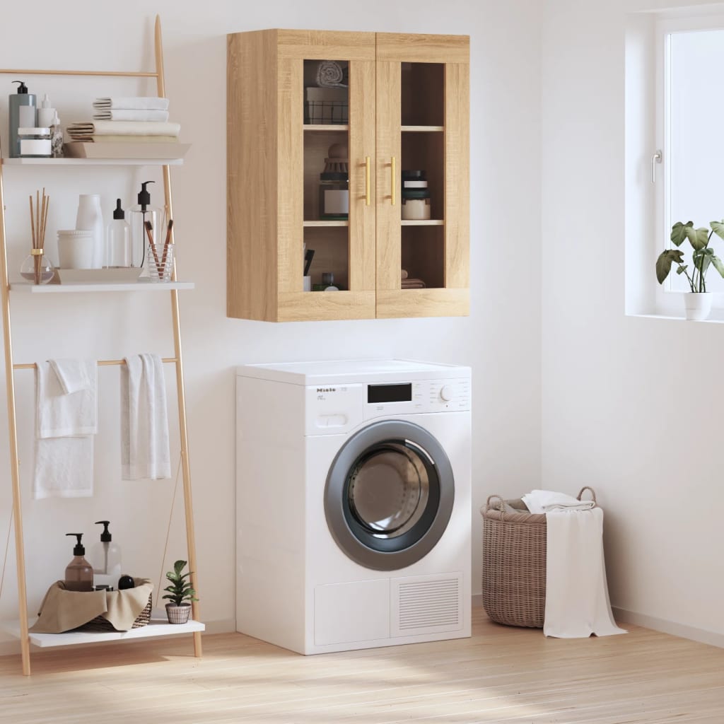 Armoire murale chêne sonoma 69,5x34x90 cm - XIOS