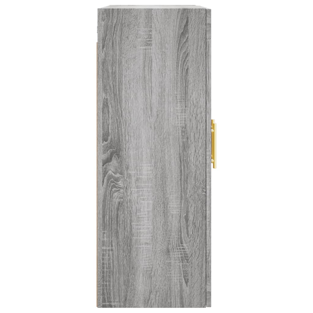 Armoire murale sonoma gris 69,5x34x90 cm - XIOS