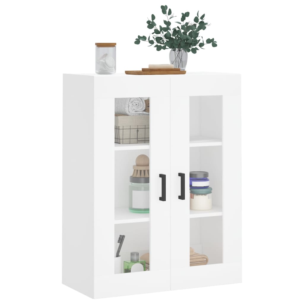 Armoire murale blanc 69,5x34x90 cm - XIOS