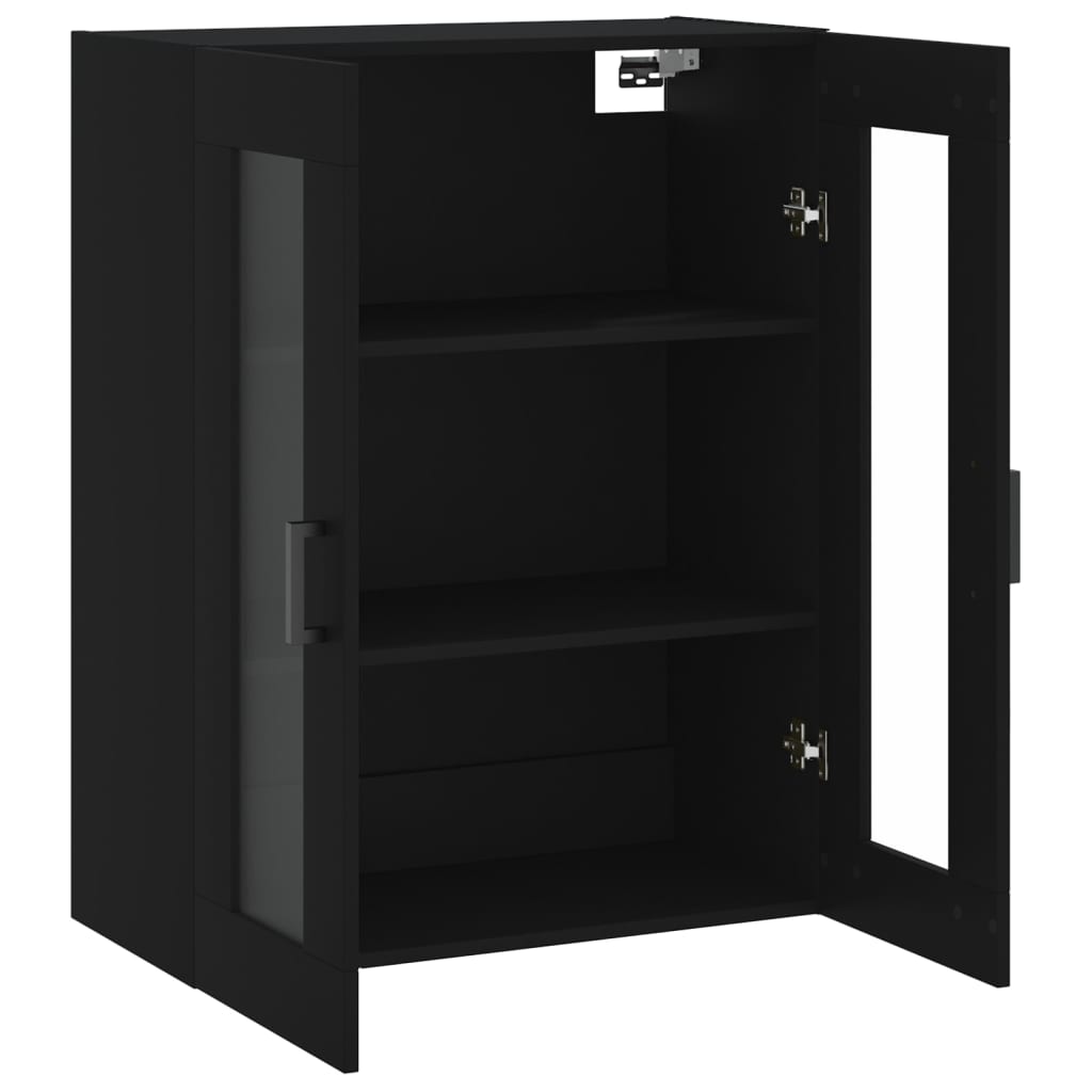 Armoire murale noir 69,5x34x90 cm - XIOS
