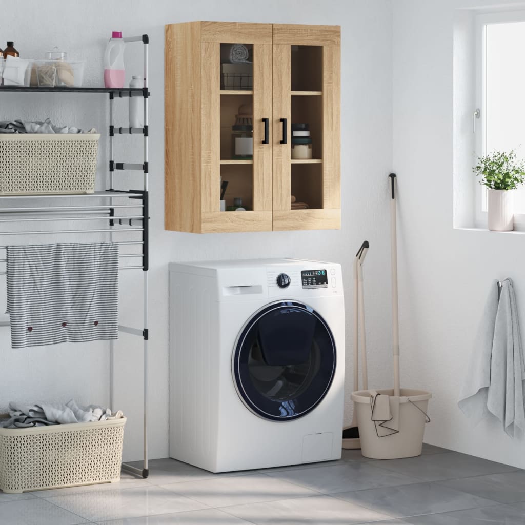 Armoire murale chêne sonoma 69,5x34x90 cm - XIOS