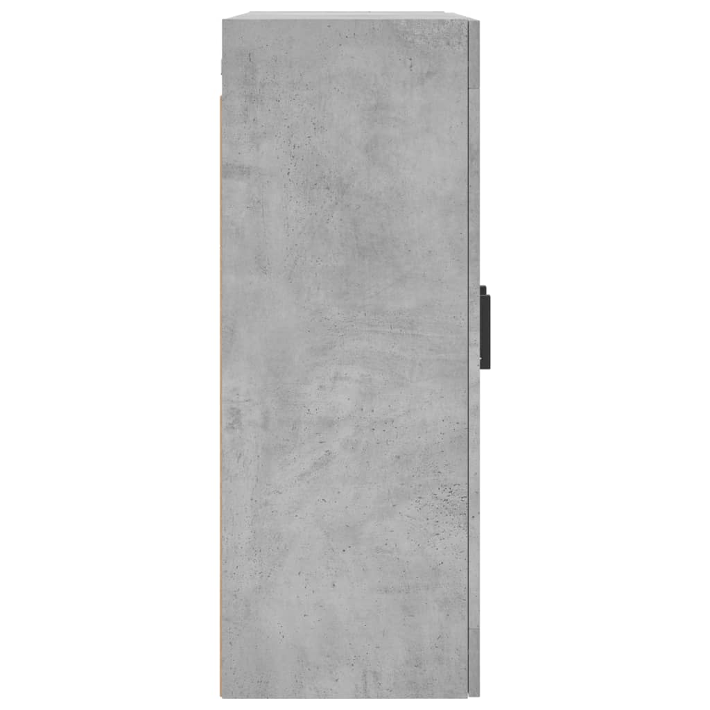 Armoire murale gris béton 69,5x34x90 cm - XIOS
