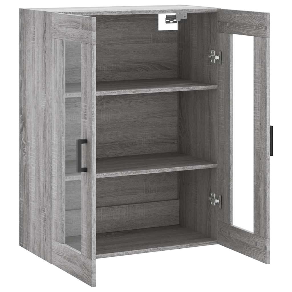 Armoire murale sonoma gris 69,5x34x90 cm - XIOS
