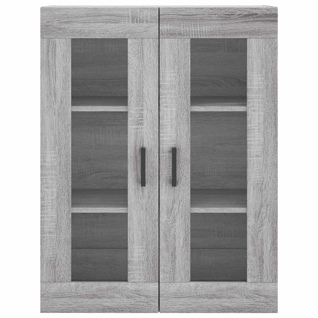 Armoire murale sonoma gris 69,5x34x90 cm - XIOS