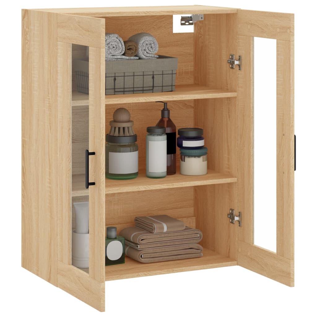 Armoire murale chêne sonoma 69,5x34x90 cm - XIOS