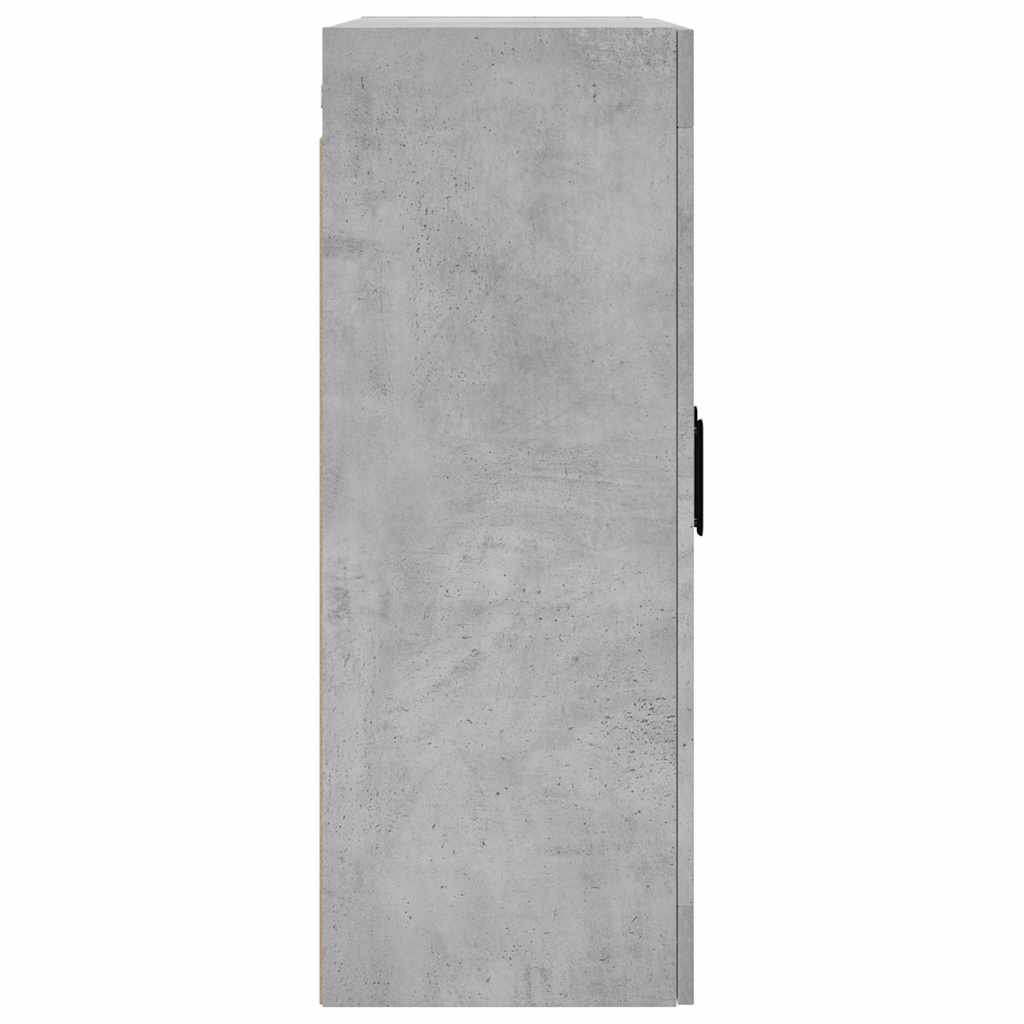 Armoire murale gris béton 69,5x34x90 cm - XIOS