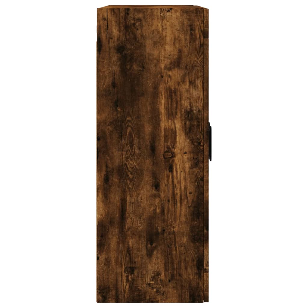 Armoire murale chêne fumé 69,5x34x90 cm - XIOS