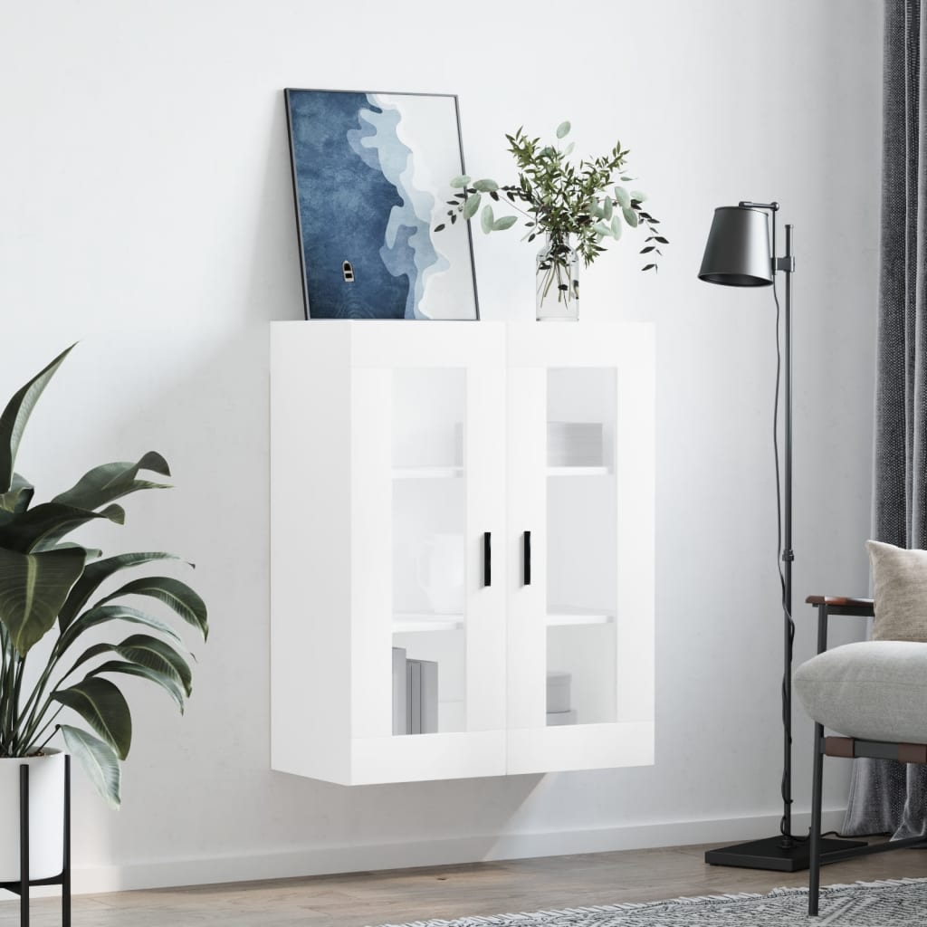 Armoire murale blanc 69,5x34x90 cm - XIOS