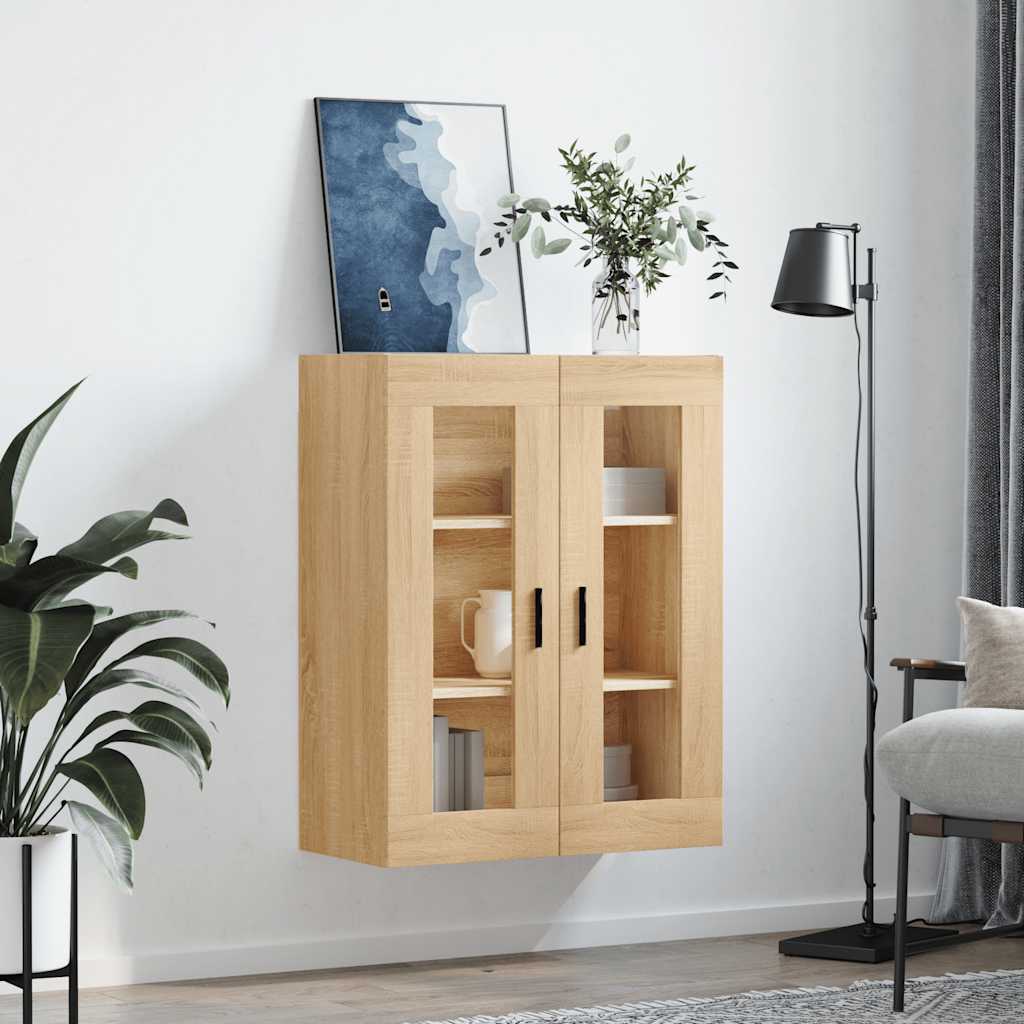 Armoire murale chêne sonoma 69,5x34x90 cm - XIOS