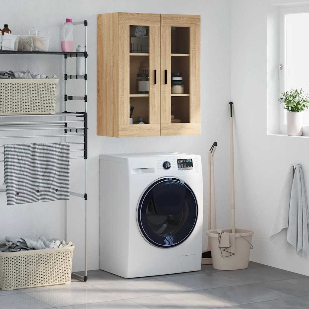Armoire murale chêne sonoma 69,5x34x90 cm - XIOS