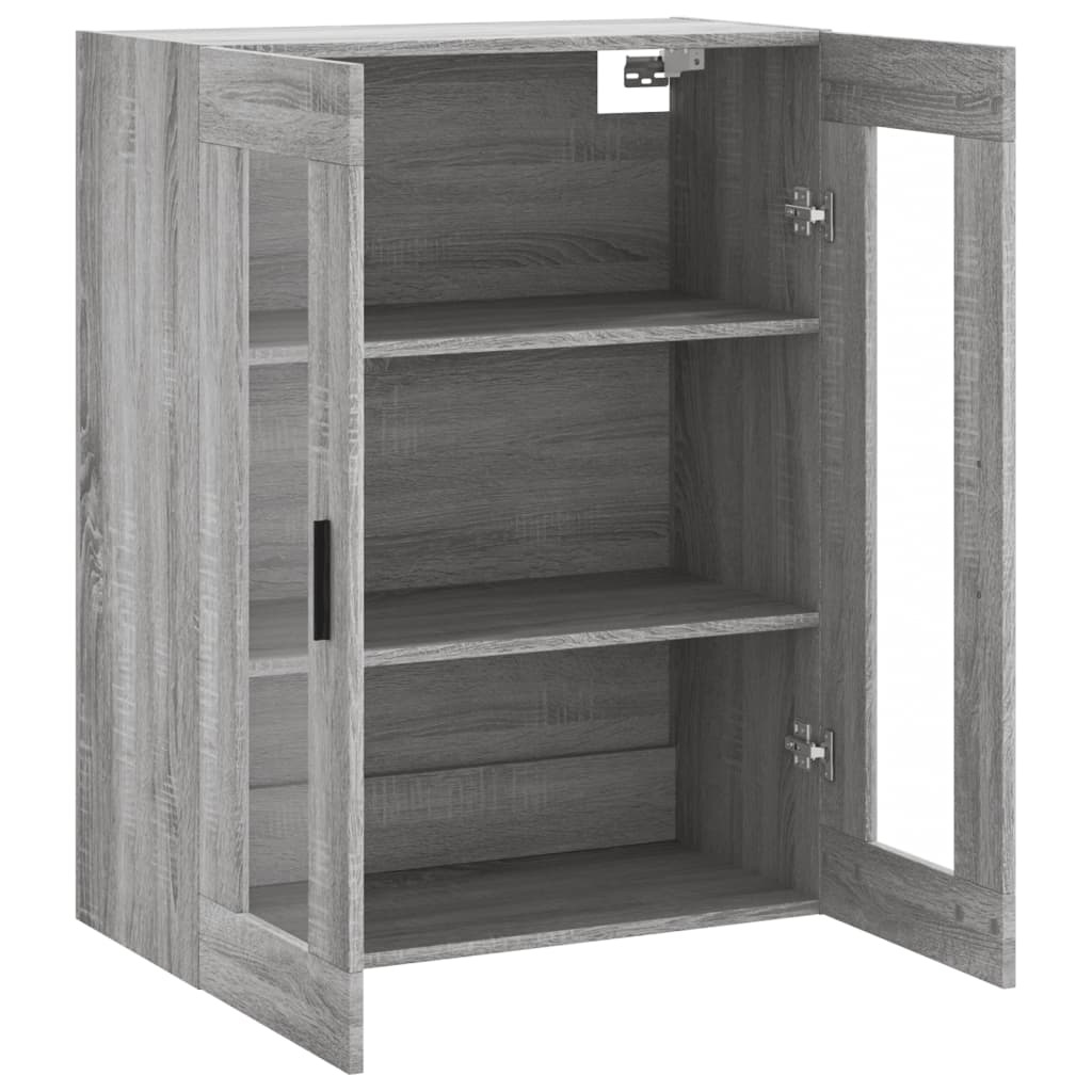Armoire murale sonoma gris 69,5x34x90 cm - XIOS