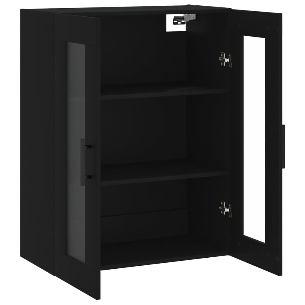 Armoire murale noir 69,5x34x90 cm - XIOS