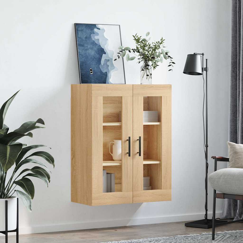 Armoire murale chêne sonoma 69,5x34x90 cm - XIOS