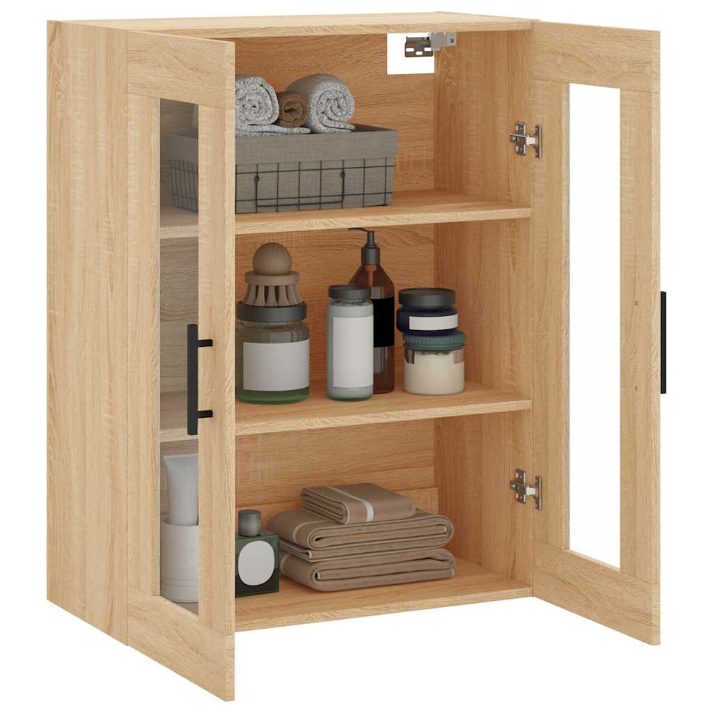 Armoire murale chêne sonoma 69,5x34x90 cm - XIOS