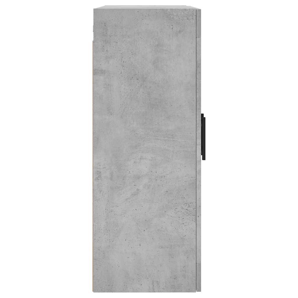 Armoire murale gris béton 69,5x34x90 cm - XIOS