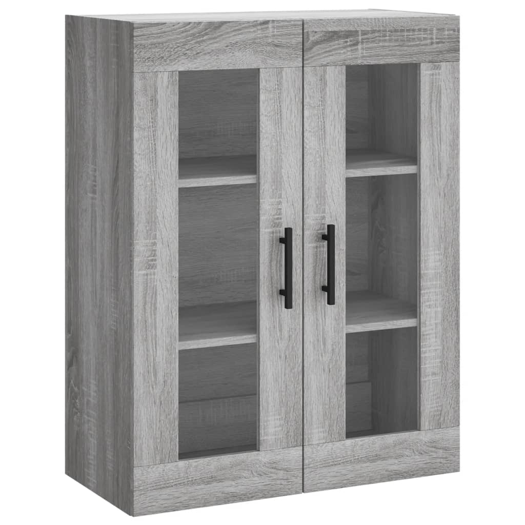 Armoire murale sonoma gris 69,5x34x90 cm - XIOS