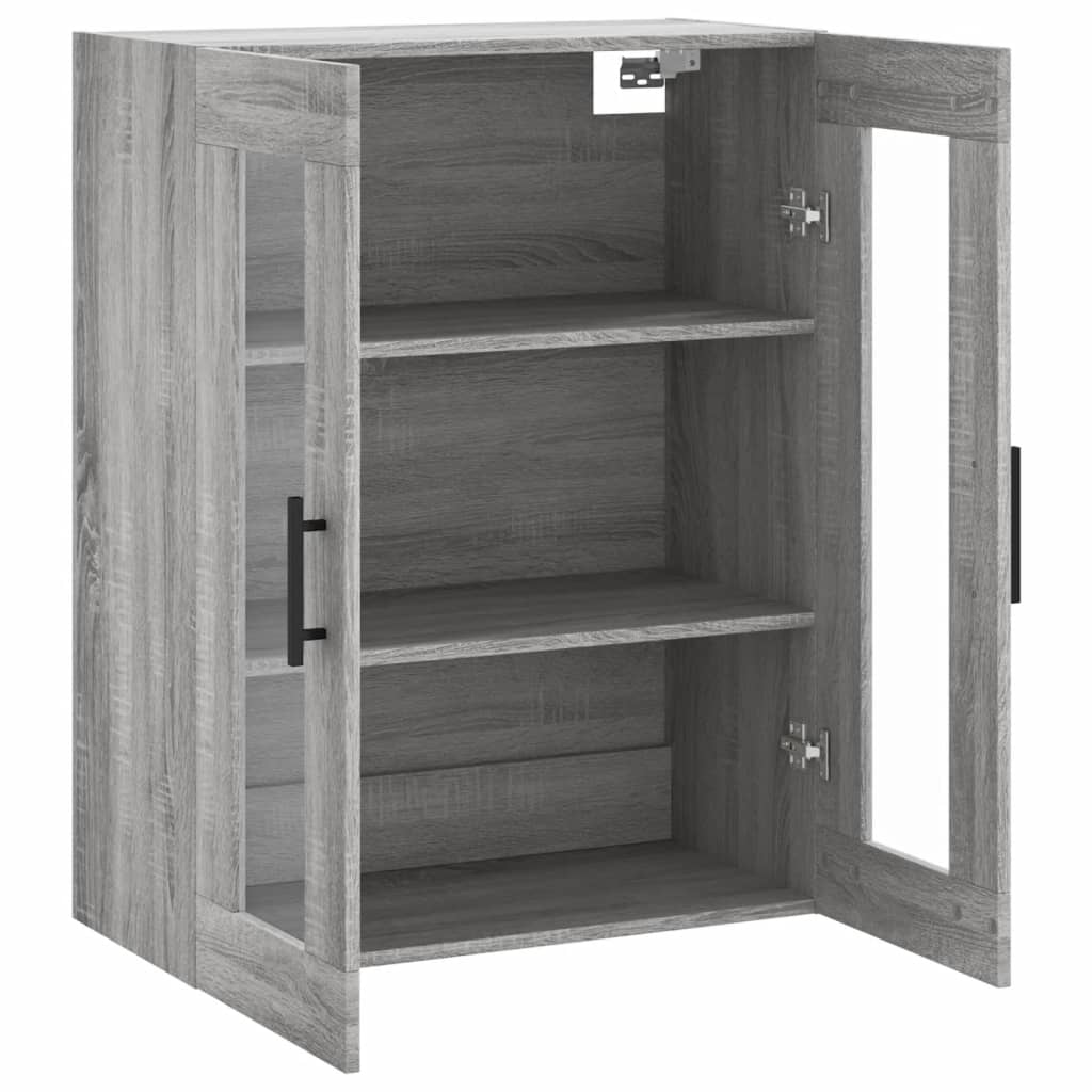 Armoire murale sonoma gris 69,5x34x90 cm - XIOS