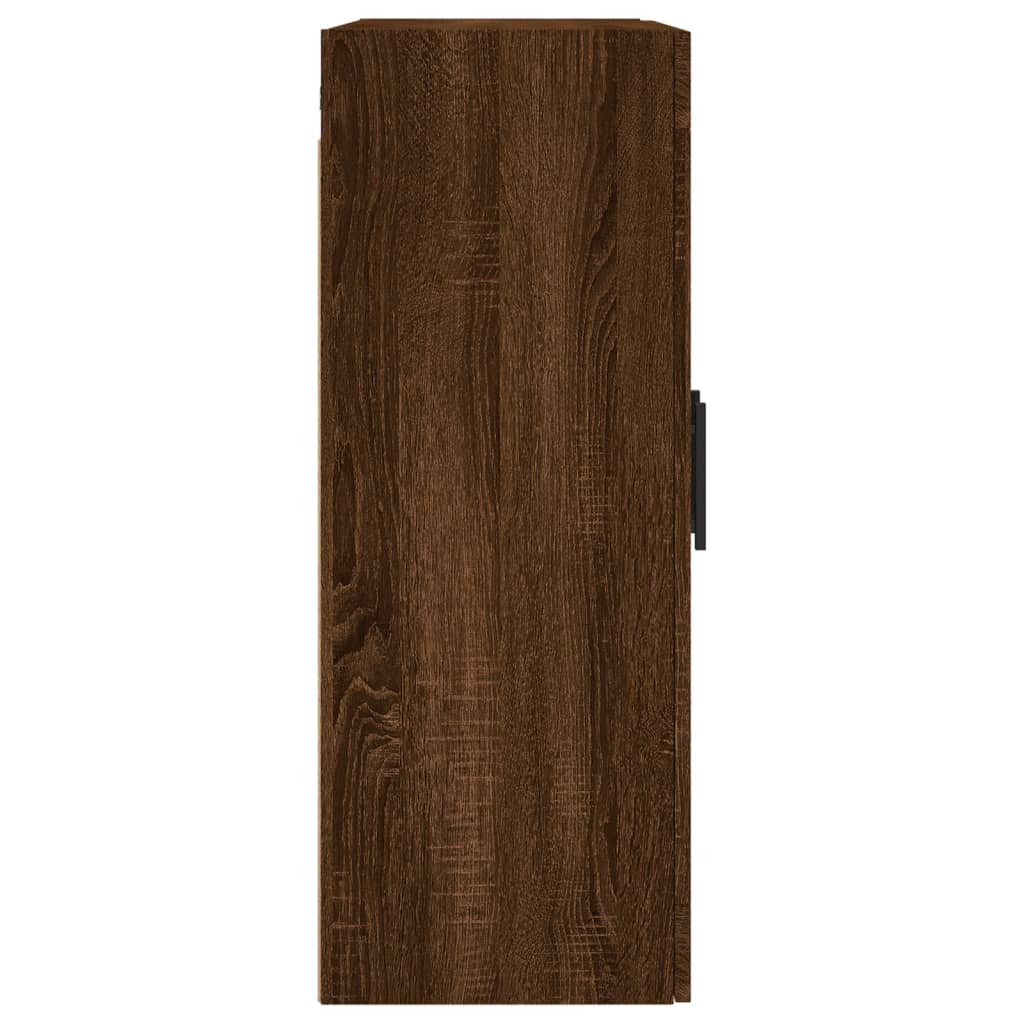 Armoire murale chêne marron 69,5x34x90 cm - XIOS