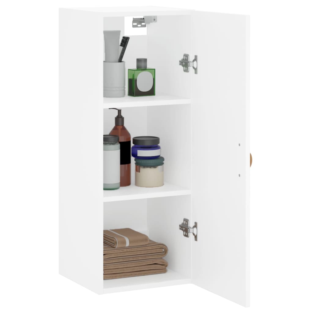 Armoire murale blanc 34,5x34x90 cm - XIOS