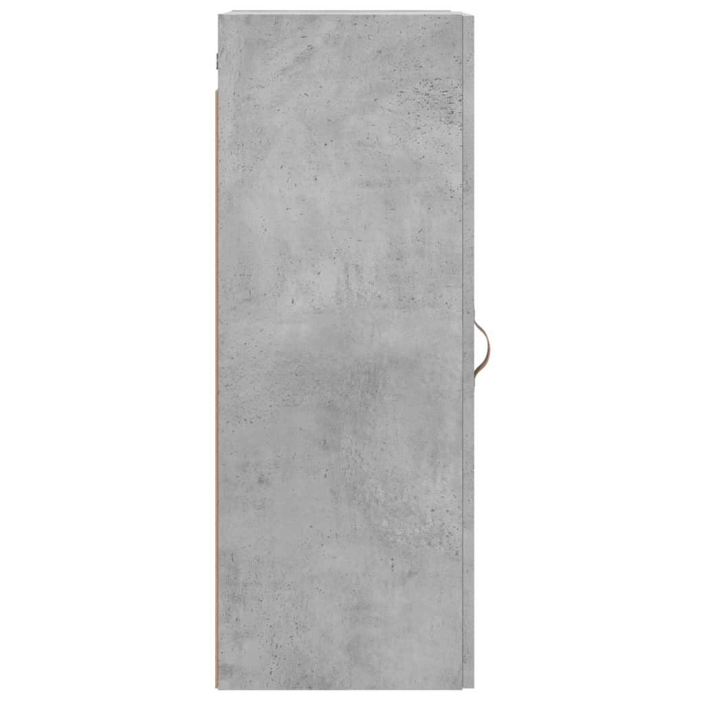 Armoire murale gris béton 34,5x34x90 cm - XIOS