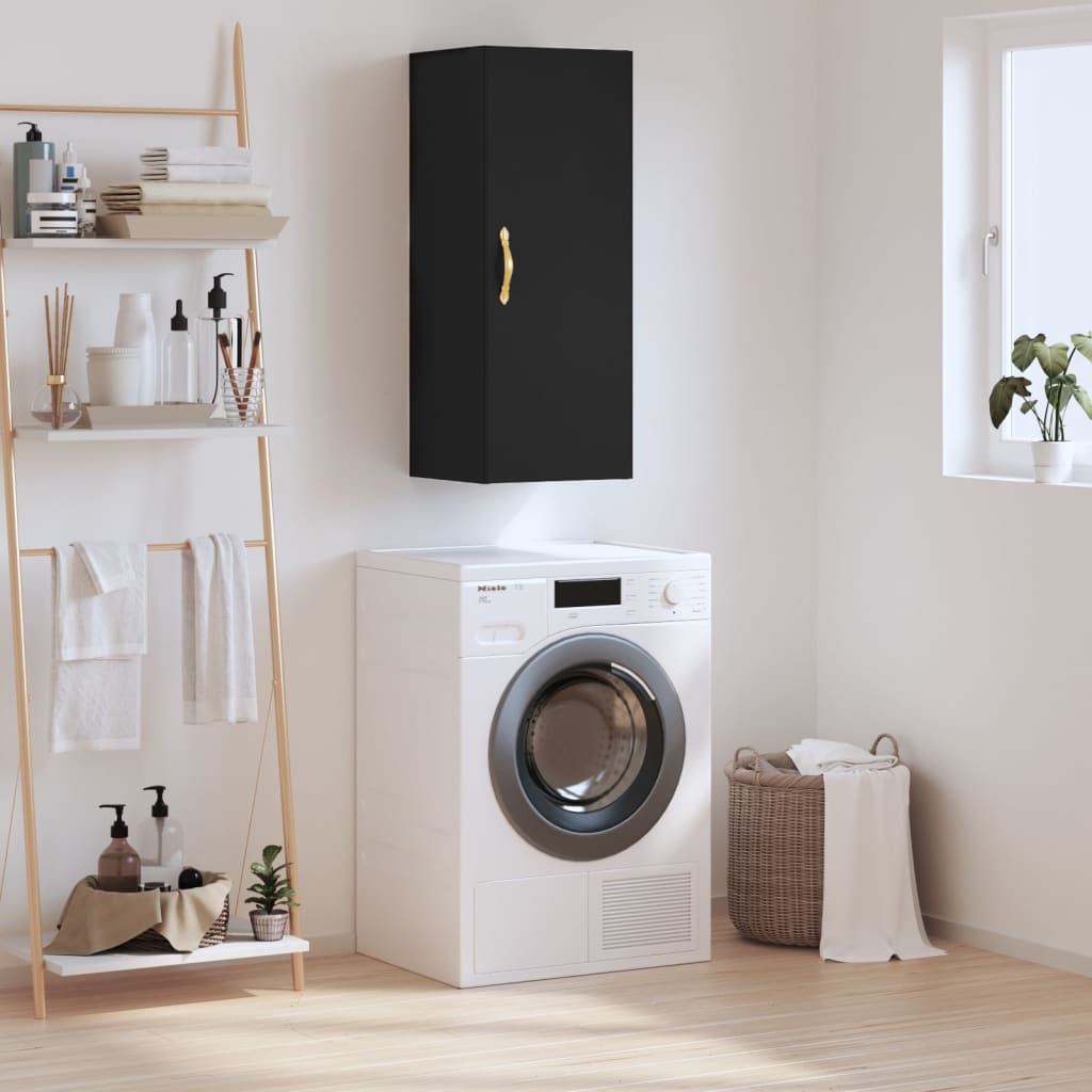 Armoire murale noir 34,5x34x90 cm - XIOS