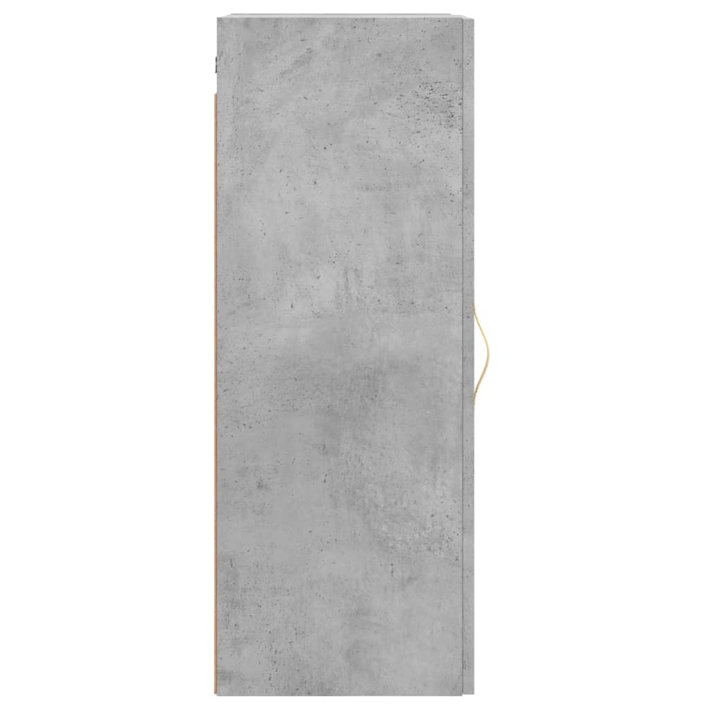 Armoire murale gris béton 34,5x34x90 cm - XIOS
