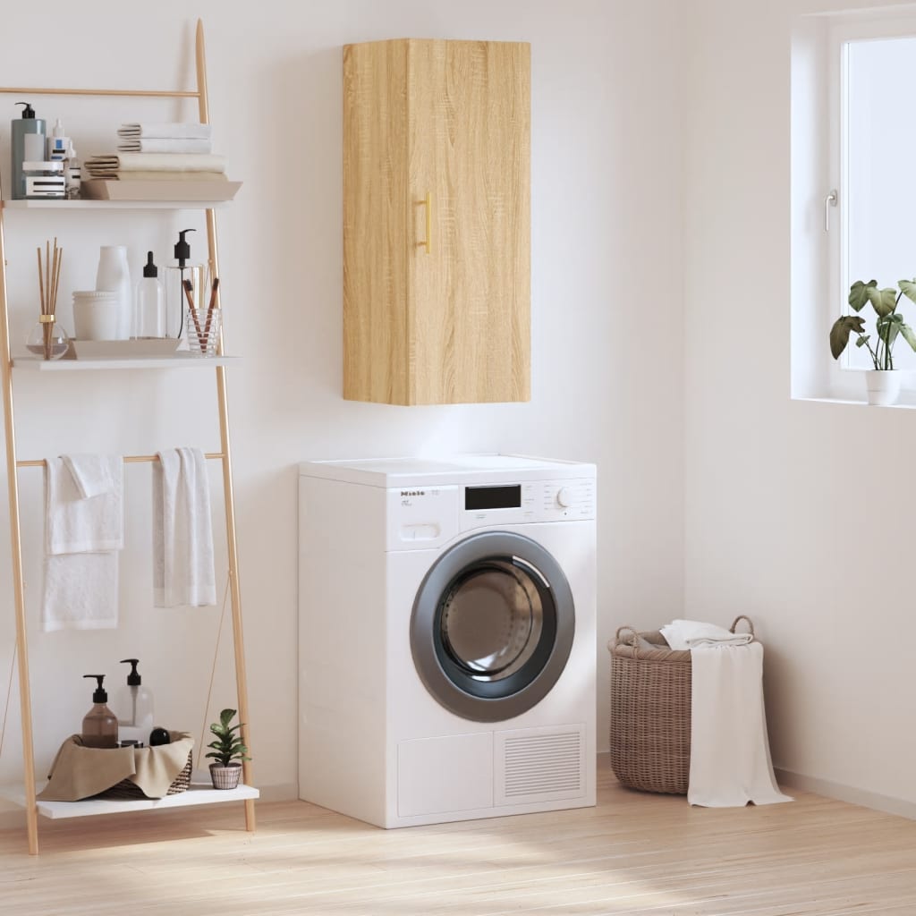 Armoire murale chêne sonoma 34,5x34x90 cm - XIOS