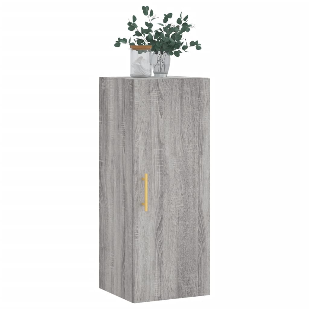 Armoire murale sonoma gris 34,5x34x90 cm - XIOS