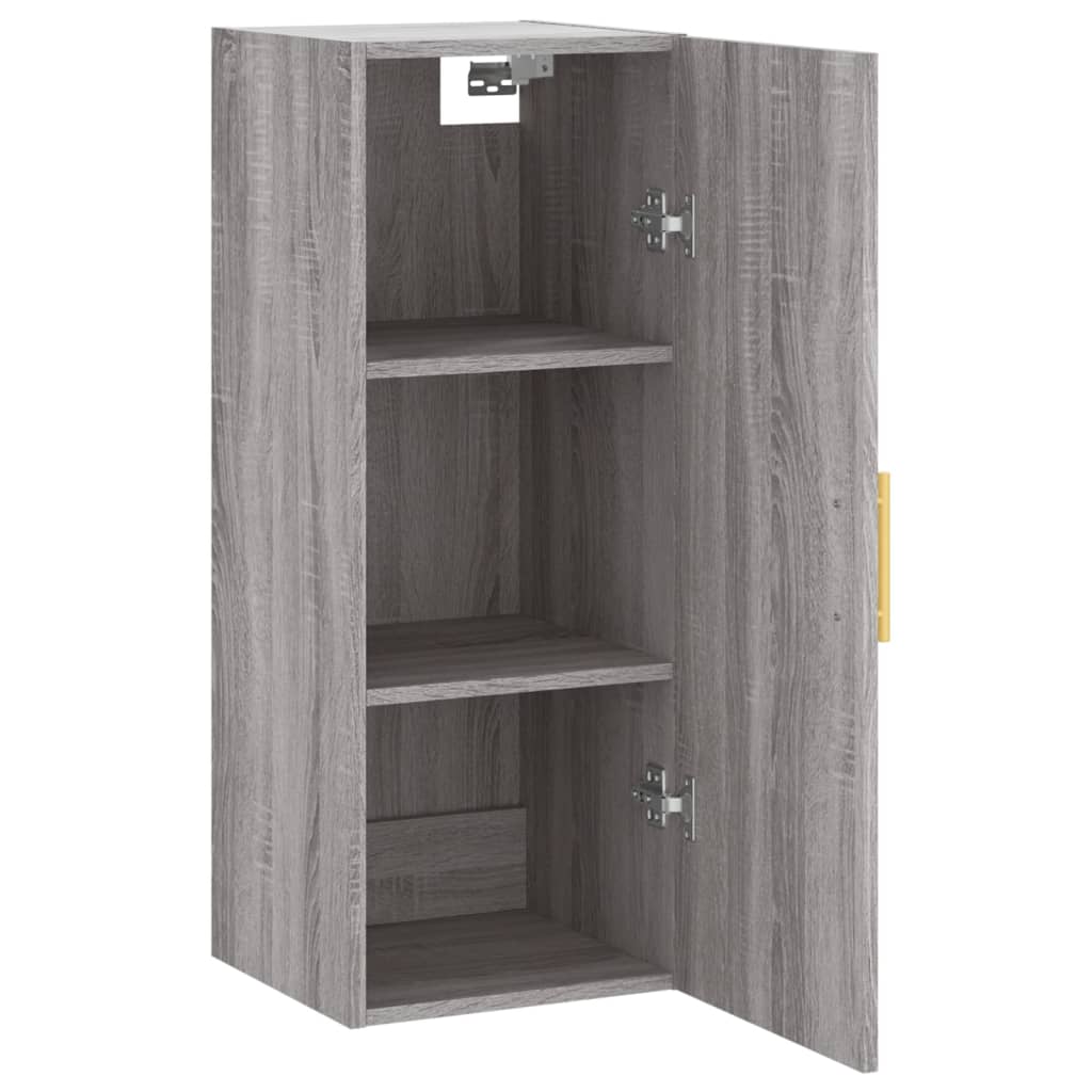Armoire murale sonoma gris 34,5x34x90 cm - XIOS