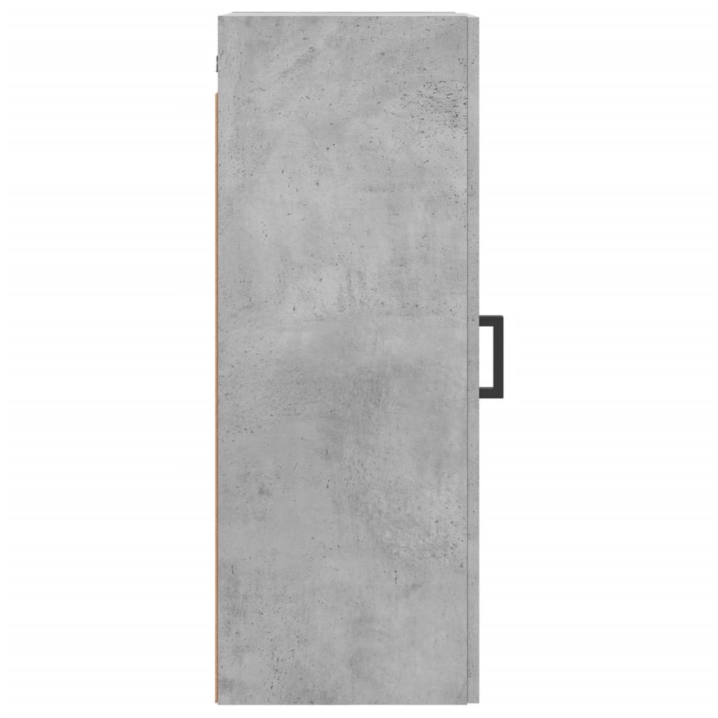 Armoire murale gris béton 34,5x34x90 cm - XIOS