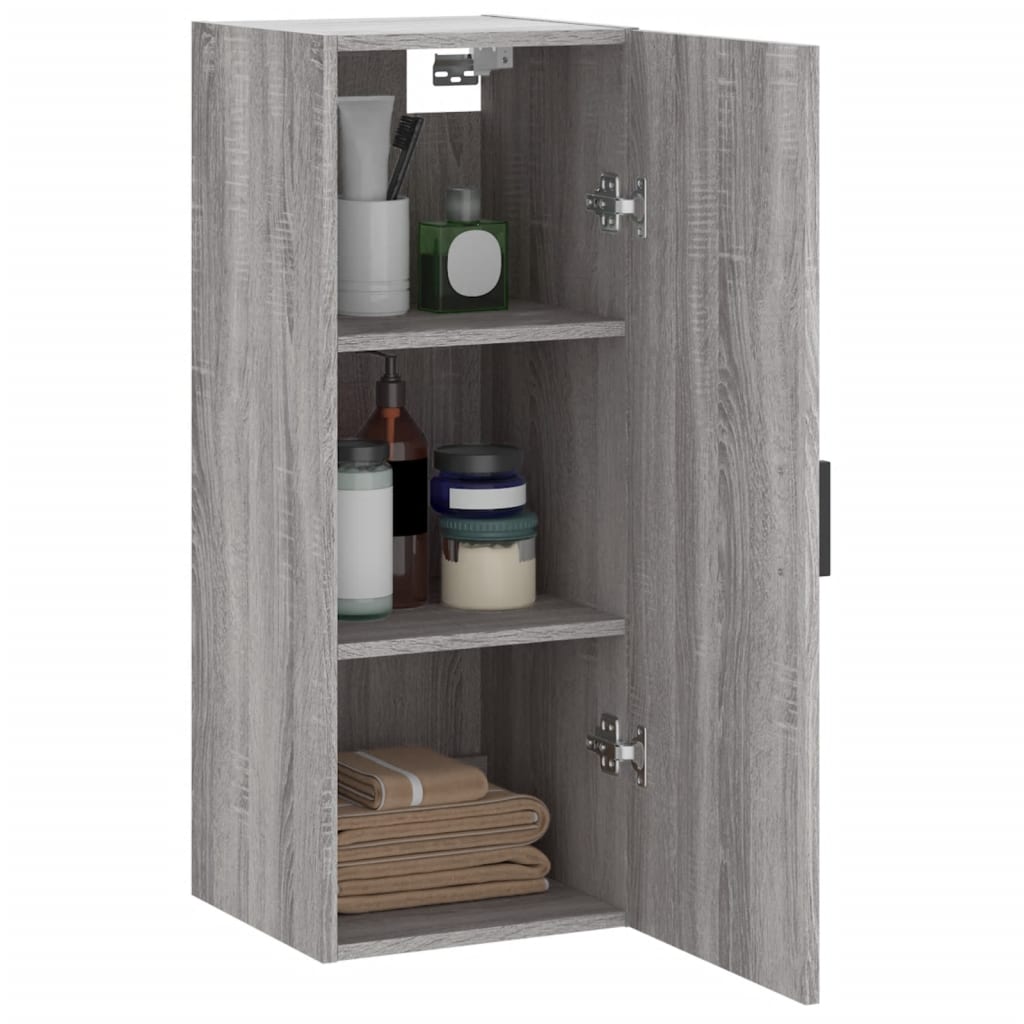 Armoire murale sonoma gris 34,5x34x90 cm - XIOS