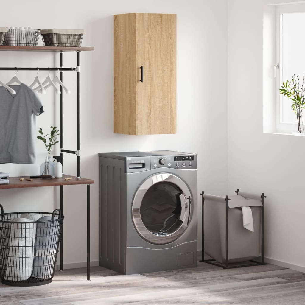 Armoire murale chêne sonoma 34,5x34x90 cm - XIOS